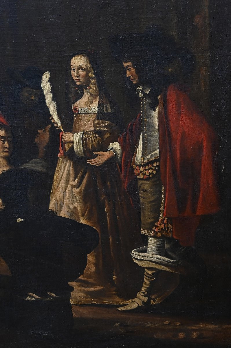 Scuola Spagnola - Concertino Campestre - Spagna XVII Secolo-photo-2